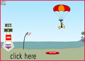 CLICK HERE Daffy Duck Parachute game